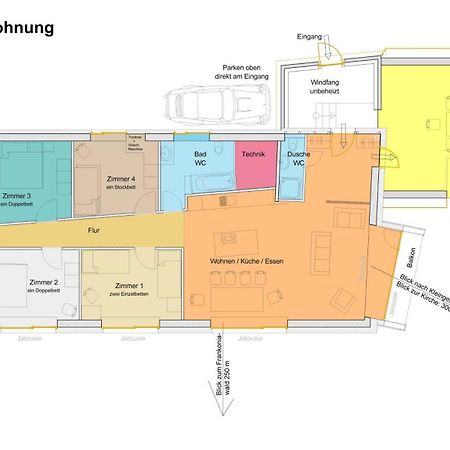 Appartamento Kubus 28A Gräfenberg Esterno foto